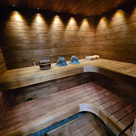 Tiny Sauna House With Terrace Дом отдыха Veibri