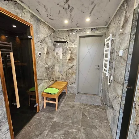 Tiny Sauna House With Terrace Дом отдыха Veibri